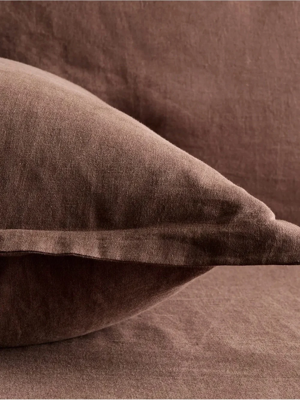 Espresso European Linen Euro Sham - Retail $30